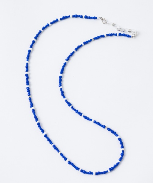 WHIMSIC（ウィムジック）の「【WHIMSIC】3wayビーズネックレス（ネックレス・レディース・ブルー/レッド/ブラック・FREE）」の3枚目の写真