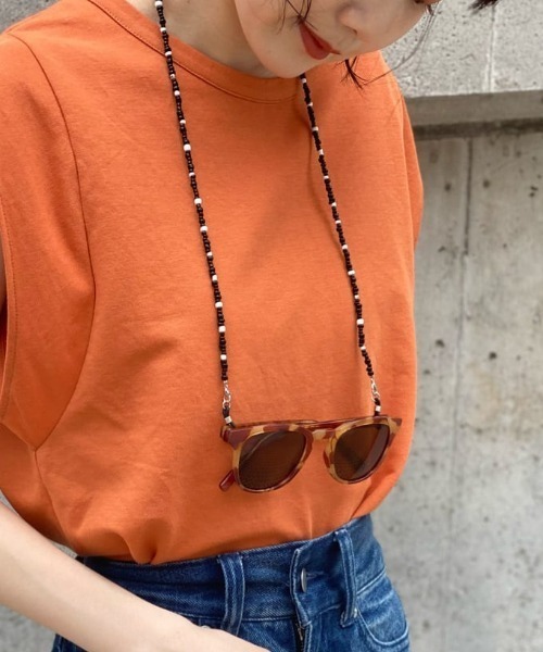 WHIMSIC（ウィムジック）の「【WHIMSIC】3wayビーズネックレス（ネックレス・レディース・ブルー/レッド/ブラック・FREE）」の2枚目の写真