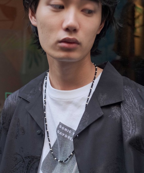 WHIMSIC（ウィムジック）の「【WHIMSIC】3wayビーズネックレス（ネックレス・レディース・ブルー/レッド/ブラック・FREE）」の5枚目の写真