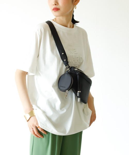 Birthday room（バースデイルーム）の「ポーチ付きボディバッグ（ボディバッグ/ウエストポーチ・レディース・ブラック/ベージュ・FREE）」の11枚目の写真