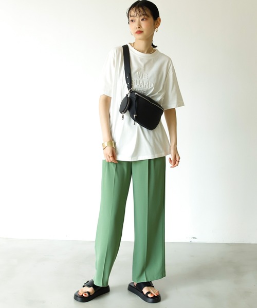 Birthday room（バースデイルーム）の「ポーチ付きボディバッグ（ボディバッグ/ウエストポーチ・レディース・ブラック/ベージュ・FREE）」の12枚目の写真