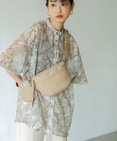 Birthday room（バースデイルーム）の「ポーチ付きボディバッグ（ボディバッグ/ウエストポーチ・レディース・ブラック/ベージュ・FREE）」の19枚目の写真