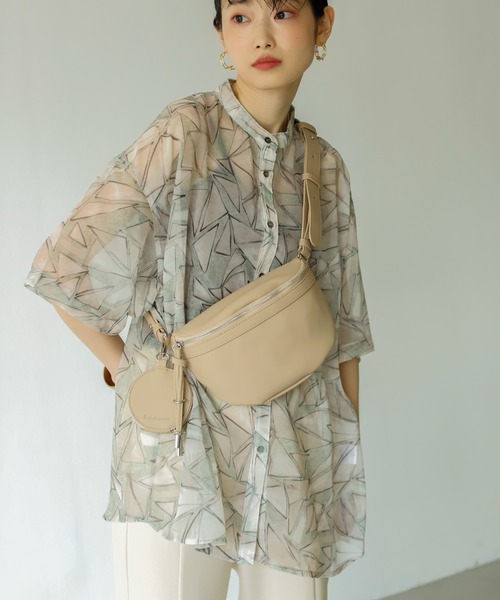 Birthday room（バースデイルーム）の「ポーチ付きボディバッグ（ボディバッグ/ウエストポーチ・レディース・ブラック/ベージュ・FREE）」の20枚目の写真