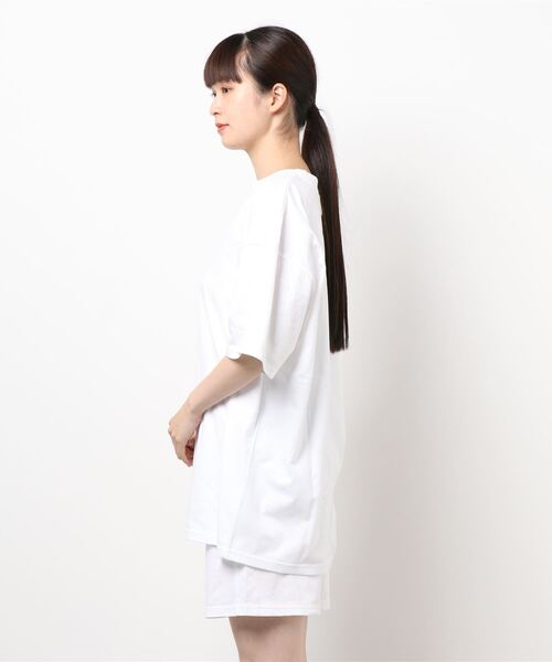 AMAIL（アマイル）の「HOPPYメロンセットアップ（ルームウェア/パジャマ・レディース・ホワイト/ブラック/グリーン・FREE）」の21枚目の写真