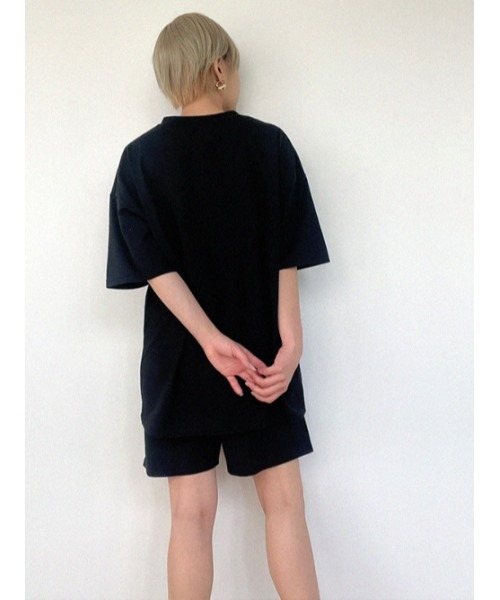 AMAIL（アマイル）の「HOPPYメロンセットアップ（ルームウェア/パジャマ・レディース・ホワイト/ブラック/グリーン・FREE）」の22枚目の写真