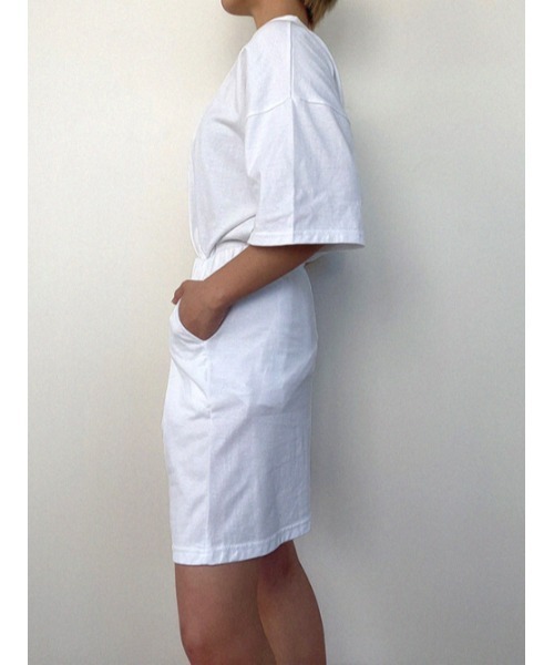 AMAIL（アマイル）の「HOPPYメロンセットアップ（ルームウェア/パジャマ・レディース・ホワイト/ブラック/グリーン・FREE）」の9枚目の写真