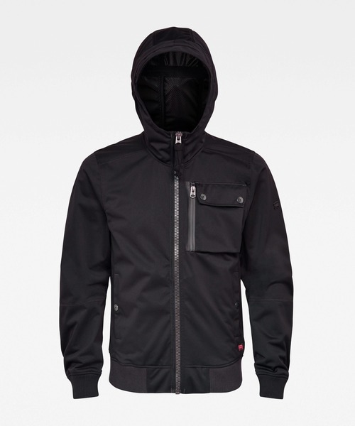 G-STAR（ジースター）の「UTILITY HOODED SOFTSHELL JACKET