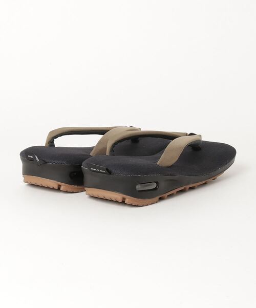 goyemon（ゴエモン）の「MANASTASH × GOYEMON/マナスタッシュ × ゴエモン　UNDA LIGHT 'HEMP'　雲駄　ウンダライト ヘンプ/ サンダル / 57182894（サンダル・メンズ・ブラック/タン・MEDIUM）」の3枚目の写真