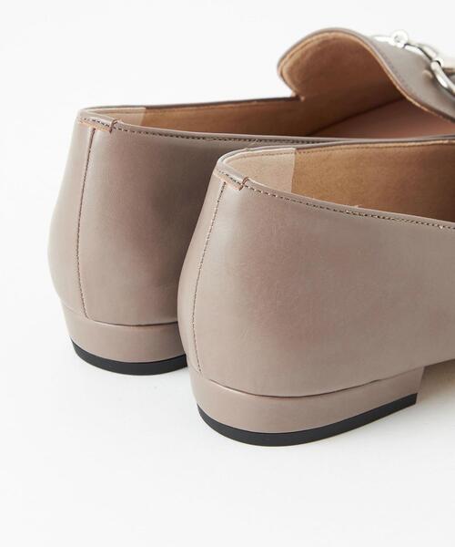 closet story（クローゼットストーリー）の「＜closet story＞ スクエアトゥ ビットローファー シューズ（ローファー・レディース・モカ/ブラック・23cm/24.5cm/24cm/23.5cm）」の4枚目の写真