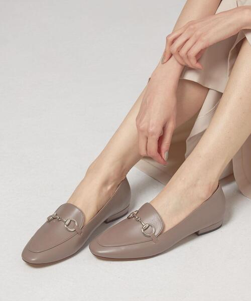 closet story（クローゼットストーリー）の「＜closet story＞ スクエアトゥ ビットローファー シューズ（ローファー・レディース・モカ/ブラック・23cm/24.5cm/24cm/23.5cm）」の6枚目の写真