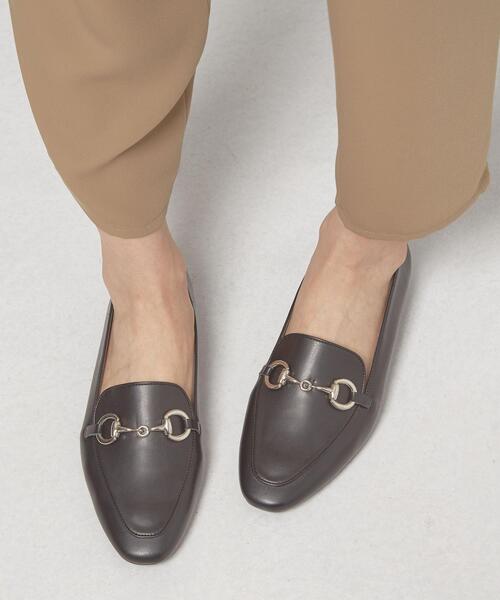 closet story（クローゼットストーリー）の「＜closet story＞ スクエアトゥ ビットローファー シューズ（ローファー・レディース・モカ/ブラック・23cm/24.5cm/24cm/23.5cm）」の8枚目の写真