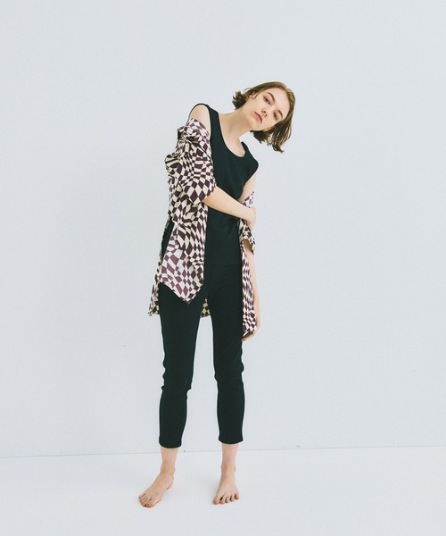 UNITED TOKYO（ユナイテッドトウキョウ）の「beautility　リバーテレコ タンクトップ（タンクトップ・レディース・ブラック/ブルー/グリーン・FREE）」の5枚目の写真