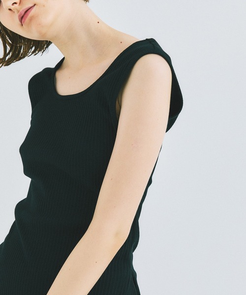 UNITED TOKYO（ユナイテッドトウキョウ）の「beautility　リバーテレコ タンクトップ（タンクトップ・レディース・ブラック/ブルー/グリーン・FREE）」の12枚目の写真