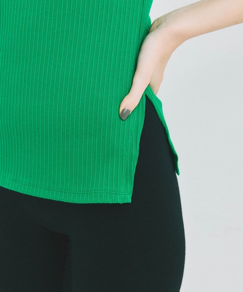 UNITED TOKYO（ユナイテッドトウキョウ）の「beautility　リバーテレコ タンクトップ（タンクトップ・レディース・ブラック/ブルー/グリーン・FREE）」の19枚目の写真