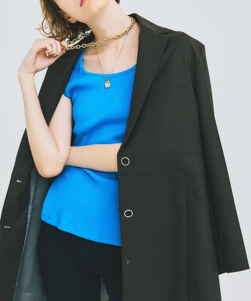 UNITED TOKYO（ユナイテッドトウキョウ）の「beautility　リバーテレコ タンクトップ（タンクトップ・レディース・ブラック/ブルー/グリーン・FREE）」の22枚目の写真