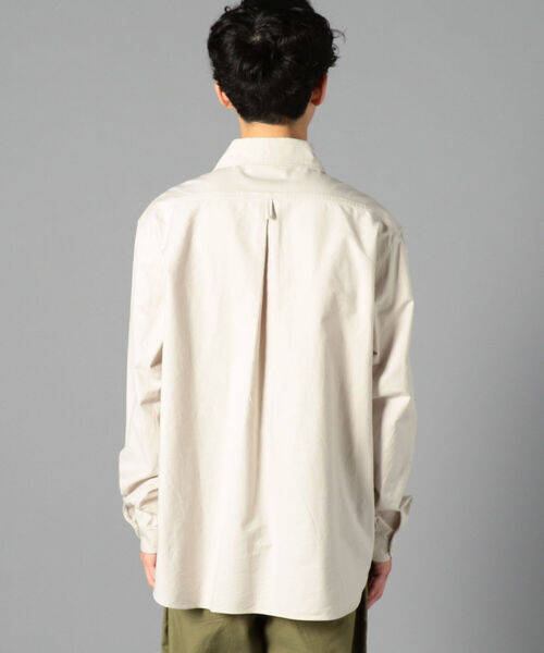 DANTON(ダントン)の「【DANTON/ダントン】丸えりオックスシャツ#JD-3564(シャツ/ブラウス・メンズ・ホワイト/キナリ・44/40/38/42)」の4枚目の写真