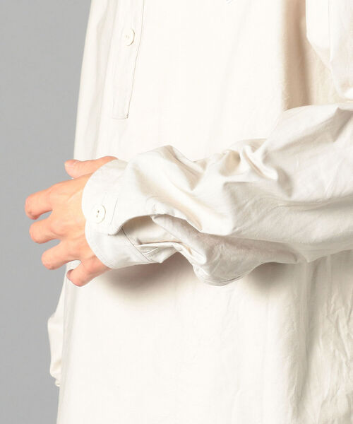 DANTON(ダントン)の「【DANTON/ダントン】丸えりオックスシャツ#JD-3564(シャツ/ブラウス・メンズ・ホワイト/キナリ・44/40/38/42)」の6枚目の写真