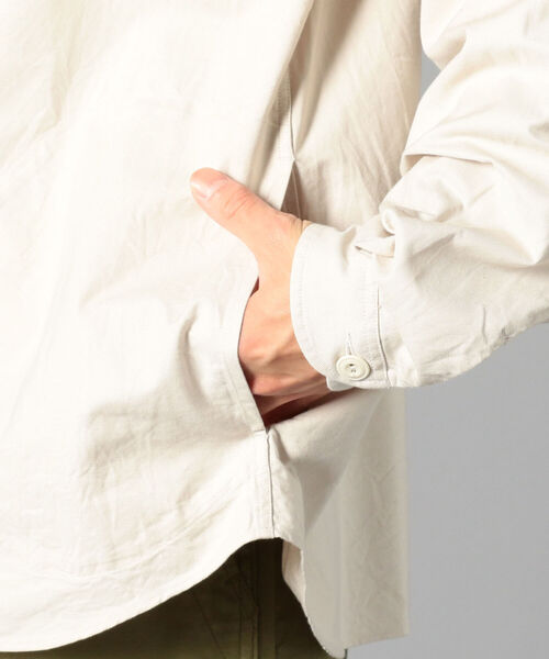 DANTON(ダントン)の「【DANTON/ダントン】丸えりオックスシャツ#JD-3564(シャツ/ブラウス・メンズ・ホワイト/キナリ・44/40/38/42)」の7枚目の写真