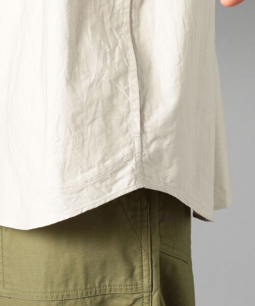 DANTON(ダントン)の「【DANTON/ダントン】丸えりオックスシャツ#JD-3564(シャツ/ブラウス・メンズ・ホワイト/キナリ・44/40/38/42)」の8枚目の写真