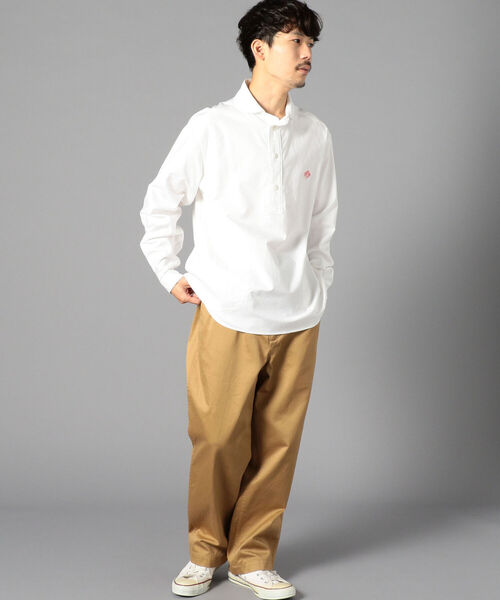 DANTON(ダントン)の「【DANTON/ダントン】丸えりオックスシャツ#JD-3564(シャツ/ブラウス・メンズ・ホワイト/キナリ・44/40/38/42)」の13枚目の写真