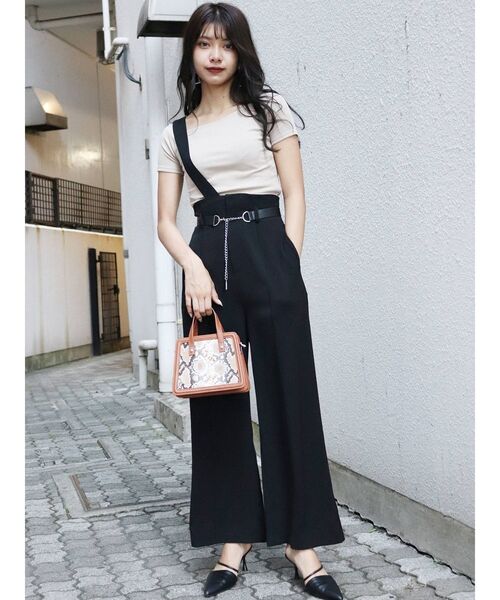 MURUA（ムルーア）の「トラペーズミニBAG（ハンドバッグ・レディース・ブラック/ブラウン/その他1・FREE）」の7枚目の写真