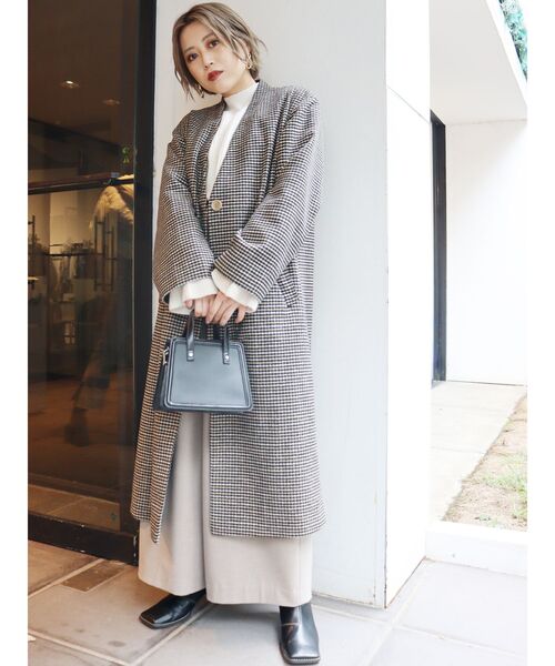 MURUA（ムルーア）の「トラペーズミニBAG（ハンドバッグ・レディース・ブラック/ブラウン/その他1・FREE）」の12枚目の写真