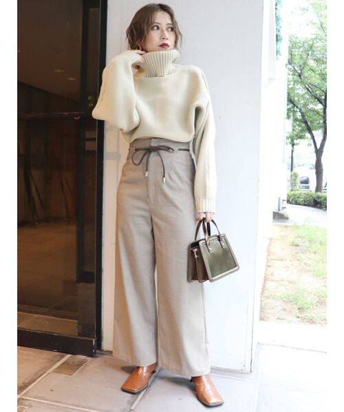 MURUA（ムルーア）の「トラペーズミニBAG（ハンドバッグ・レディース・ブラック/ブラウン/その他1・FREE）」の19枚目の写真