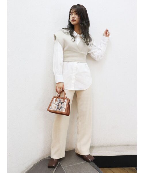 MURUA（ムルーア）の「トラペーズミニBAG（ハンドバッグ・レディース・ブラック/ブラウン/その他1・FREE）」の22枚目の写真