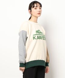 KRIFF MAYER Lady's Collection | 裏起毛ゆるスウェット(ロゴ)(スウェット)