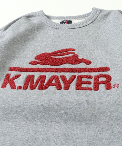 KRIFF MAYER Lady's Collection(クリフメイヤーレディースコレクション)の「裏起毛ゆるスウェット(ロゴ)(スウェット・レディース・ネイビー/ナチュラル/グレー/カラフル/ベージュ/その他5/チャコール/グリーン/レンガ・MEDIUM/LARGE)」の19枚目の写真