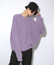 PBLIM | 【PAGEBOYLIM】ブリーチワッフルプルオーバー(Tシャツ/カットソー)