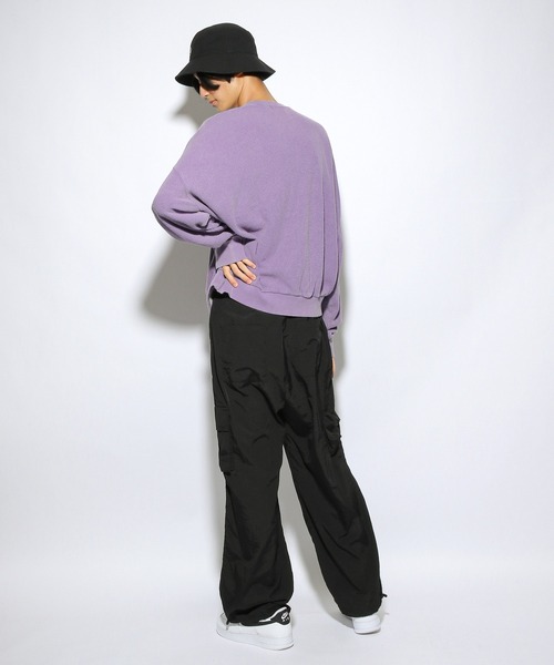 PBLIM（ページボーイリム）の「【PAGEBOYLIM】ブリーチワッフルプルオーバー（Tシャツ/カットソー・レディース・パープル/ブルー/グリーン・MEDIUM/LARGE）」の21枚目の写真