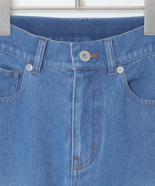 ikka(イッカ)の「イージーストレッチデニムスキニーパンツ(デニムパンツ・レディース・ブラック/ネイビー/ブルー・M/L)」の6枚目の写真