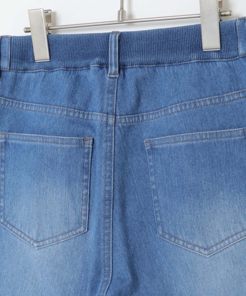 ikka(イッカ)の「イージーストレッチデニムスキニーパンツ(デニムパンツ・レディース・ブラック/ネイビー/ブルー・M/L)」の5枚目の写真