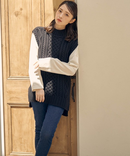 ikka(イッカ)の「イージーストレッチデニムスキニーパンツ(デニムパンツ・レディース・ブラック/ネイビー/ブルー・M/L)」の15枚目の写真