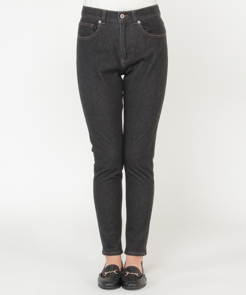 ikka(イッカ)の「イージーストレッチデニムスキニーパンツ(デニムパンツ・レディース・ブラック/ネイビー/ブルー・M/L)」の19枚目の写真