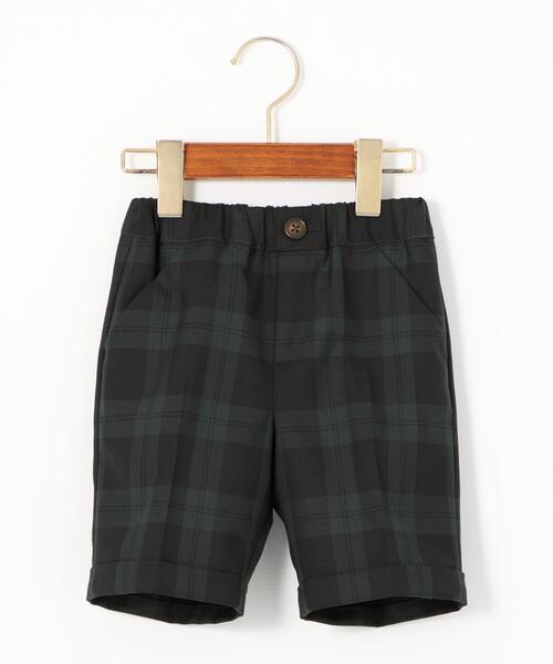 美品 グリーンレーベルリラクシング ブラックウォッチ セット green label relaxing 【キッズスーツ5点SET】グリーンレーベル