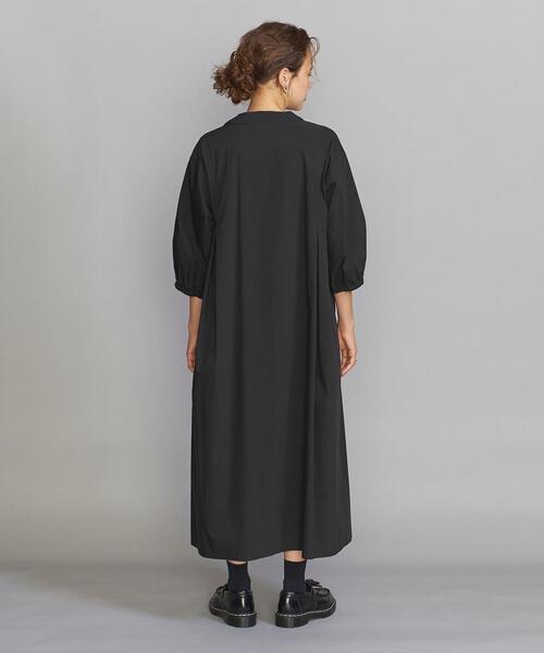 BEAUTY&YOUTH UNITED ARROWS（ビューティーアンドユースユナイテッドアローズ）の「BY Vネックマキシ ワンピース -ウォッシャブル-（ワンピース・レディース・ブラック/レッド・FREE）」の18枚目の写真