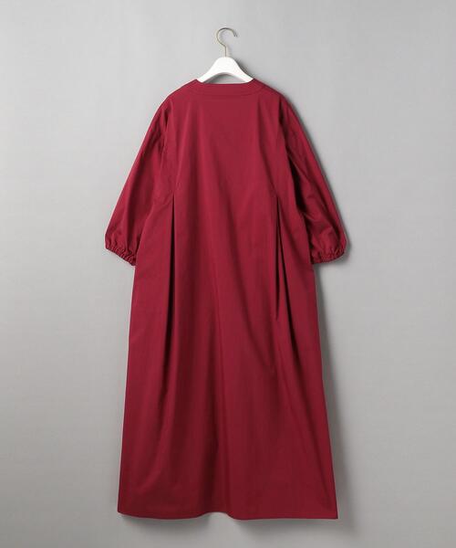 BEAUTY&YOUTH UNITED ARROWS（ビューティーアンドユースユナイテッドアローズ）の「BY Vネックマキシ ワンピース -ウォッシャブル-（ワンピース・レディース・ブラック/レッド・FREE）」の13枚目の写真