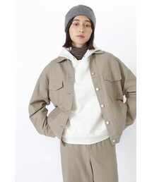 human woman | ◆ストレッチエアリードットコードブルゾン(ブルゾン)