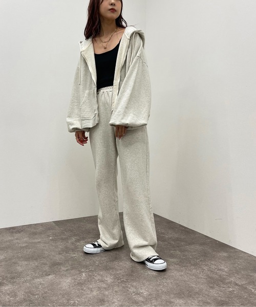 apres jour mignon(アプレジュールミニョン)の「ヴィンテージカラースウェットパンツ【SETUP可能】【ZOZOTOWN限定アイテム】(スウェットパンツ・レディース・ブラック/ブルー/ナチュラル・SMALL/MEDIUM/X-LARGE)」の19枚目の写真