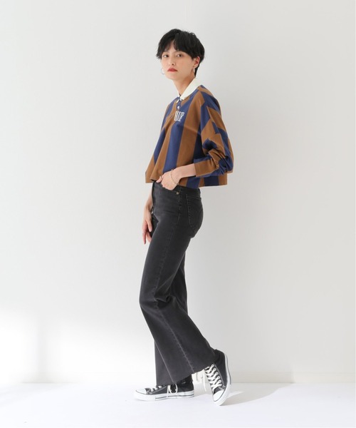 ROLLA'S（ローラス）の「【ROLLA’S/ローラス 】eastcoast クロップフレアパンツ（デニムパンツ・レディース・ブラック/ブルー系その他・SMALL/MEDIUM）」の21枚目の写真