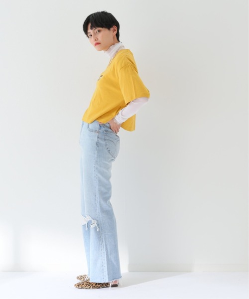 ROLLA'S（ローラス）の「【ROLLA’S/ローラス 】eastcoast クロップフレアパンツ（デニムパンツ・レディース・ブラック/ブルー系その他・SMALL/MEDIUM）」の9枚目の写真