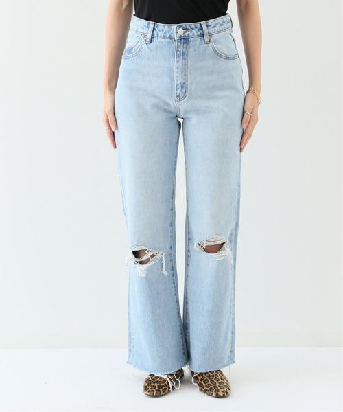 ROLLA'S（ローラス）の「【ROLLA’S/ローラス 】eastcoast クロップフレアパンツ（デニムパンツ・レディース・ブラック/ブルー系その他・SMALL/MEDIUM）」の18枚目の写真