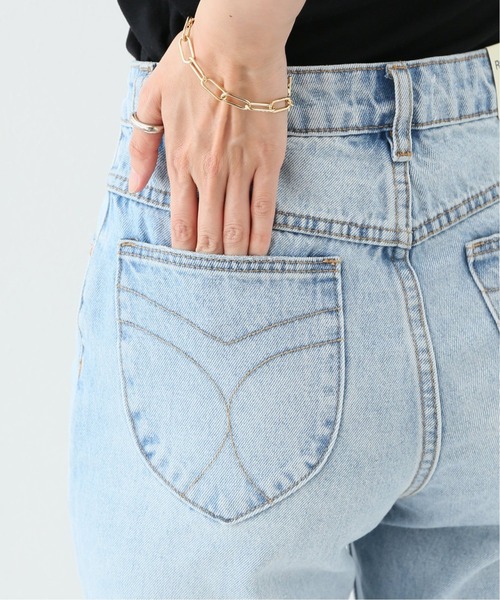 ROLLA'S（ローラス）の「【ROLLA’S/ローラス 】eastcoast クロップフレアパンツ（デニムパンツ・レディース・ブラック/ブルー系その他・SMALL/MEDIUM）」の7枚目の写真