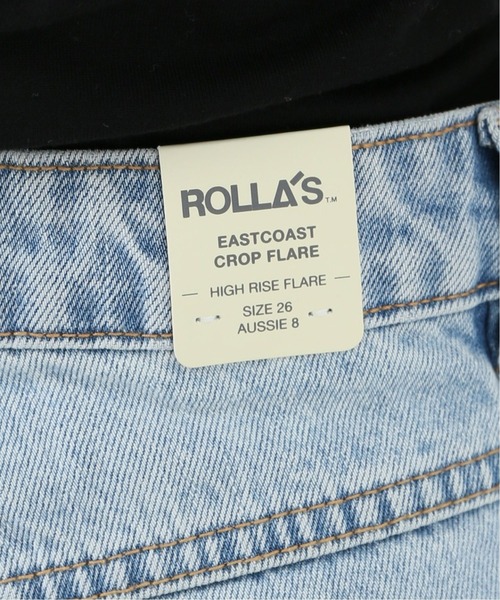 ROLLA'S（ローラス）の「【ROLLA’S/ローラス 】eastcoast クロップフレアパンツ（デニムパンツ・レディース・ブラック/ブルー系その他・SMALL/MEDIUM）」の10枚目の写真