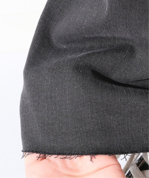 ROLLA'S（ローラス）の「【ROLLA’S/ローラス 】eastcoast クロップフレアパンツ（デニムパンツ・レディース・ブラック/ブルー系その他・SMALL/MEDIUM）」の5枚目の写真