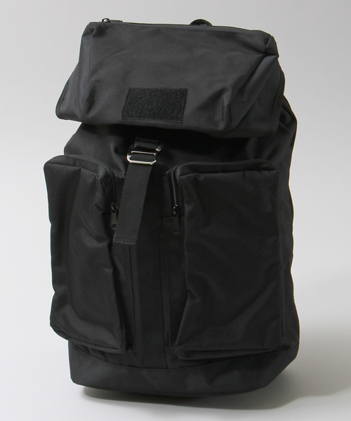 WEGO（ウィゴー）の「WEGO/フラップバックパック（バックパック/リュック・メンズ・ブラック/ネイビー/その他1・FREE）」の5枚目の写真