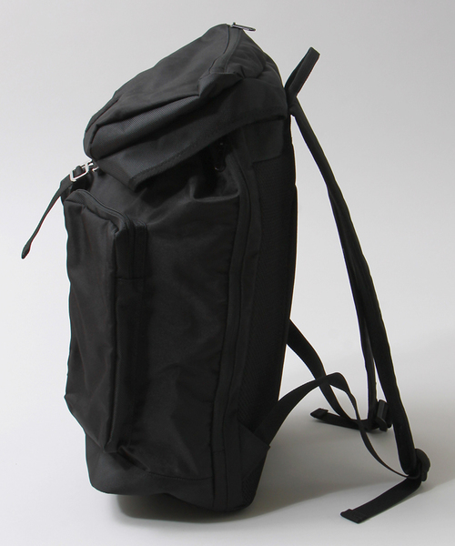 WEGO（ウィゴー）の「WEGO/フラップバックパック（バックパック/リュック・メンズ・ブラック/ネイビー/その他1・FREE）」の8枚目の写真