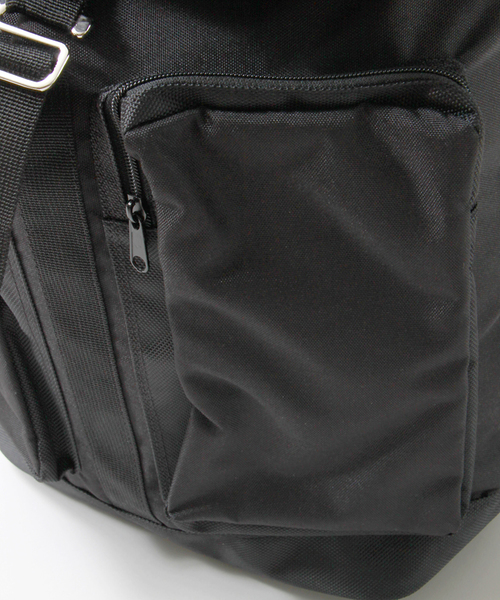 WEGO（ウィゴー）の「WEGO/フラップバックパック（バックパック/リュック・メンズ・ブラック/ネイビー/その他1・FREE）」の10枚目の写真